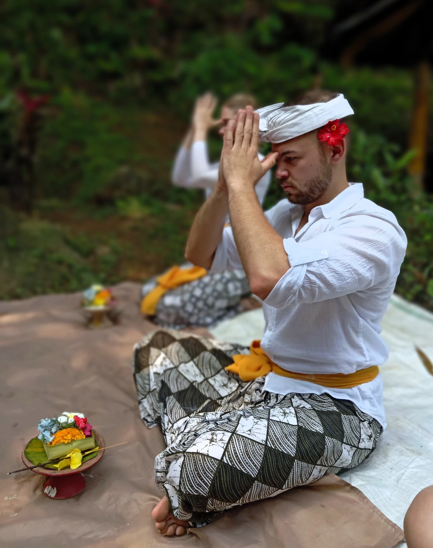 Spiritual Blessing & Purification in Bali