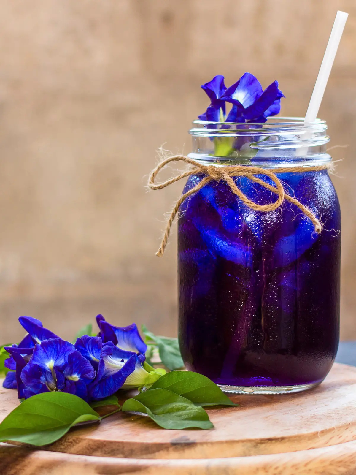 healthy butterfly pea tea